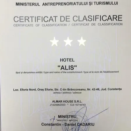 Alis Otel Eforie Nord